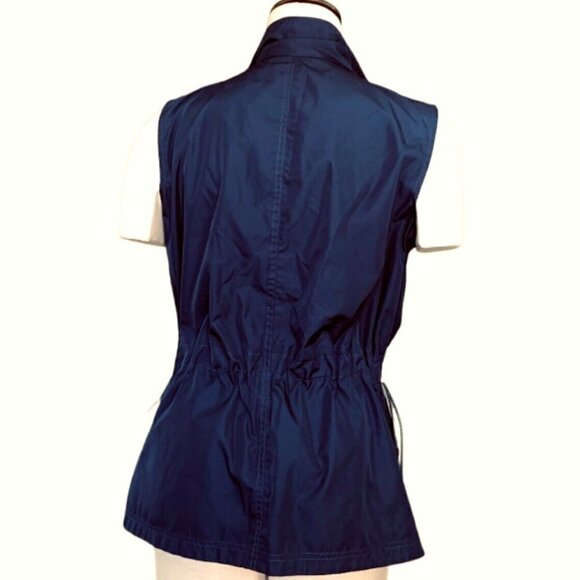 Ralph Lauren Cadogen Reversible Vest Women's L Green/Navy #94H - Picture 11 of 13